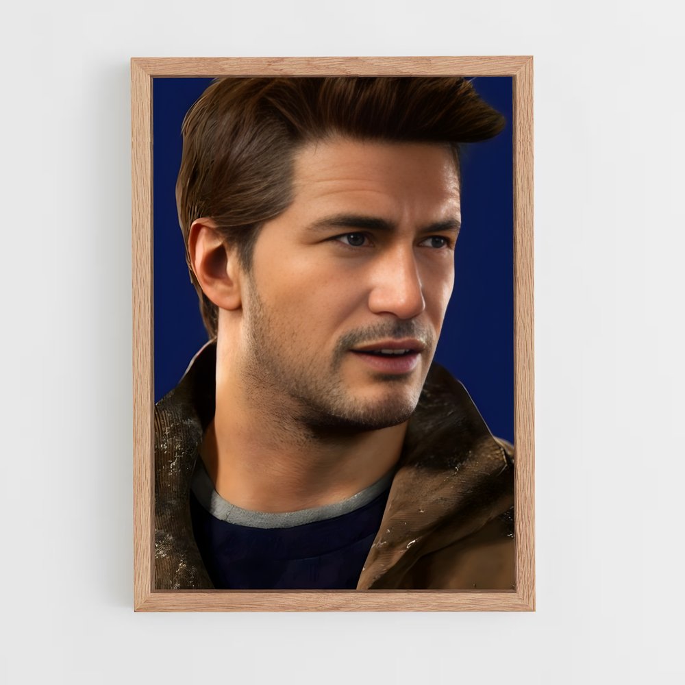 Poster L'Aventurier de l'Ombre – affiche Uncharted (vue 4)